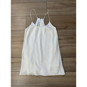 Dainty Hooligan White Cocktail Dress M Medium Flowy Women’s Shift Short